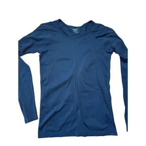 Athleta Black Foothill Seamless Long Sleeve Shirt Sz Small‎ thumbnail 6