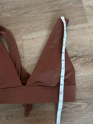 Everlane Renew Brown Nikini Top - Size Small thumbnail 4