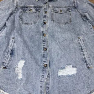 Wishlist Women's Boutique Denim Long Sleeve Button Up Size Medium thumbnail 14