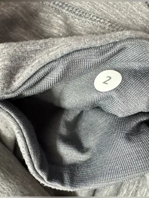 Lululemon Athletica Heathered Gray Pilates Leggings Size 2 thumbnail 3