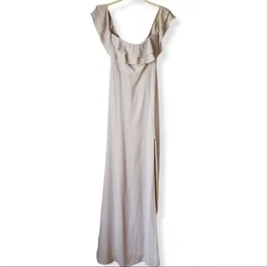 Show Me Your Mumu Emma Ruffle Maxi Dress sz S thumbnail 5