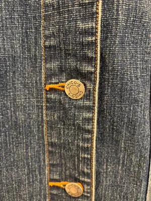 Chico’s Denim Jacket Boxy Denim Size Large thumbnail 2