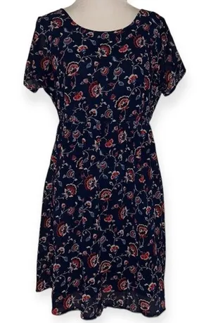 5/$30 🎈 Old navy women’s medium‎ babydoll floral dress thumbnail 1