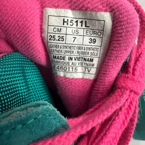 Asics Gel Lyte III Size 7 Shoes Sneakers Blue with Pink Laces Sports Activewear‎ thumbnail 6