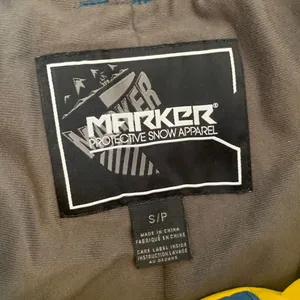 Marker Women’s Small Slate Blue / Teal Winter Snow Snowboard Ski Pants thumbnail 6