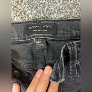 Black jeans Blue Size 24 thumbnail 5