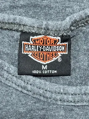 Harley Davidson Grey Tank Top Shirt thumbnail 6