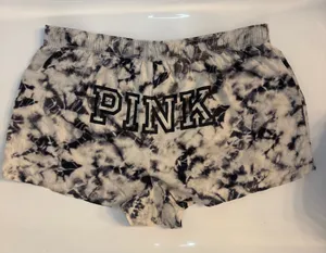 PINK Victoria's Secret Tie Dye Sleep Shorts Loungewear Pajama L/G thumbnail 1