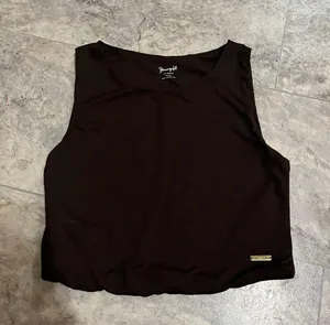 Youngla Top Short Sleeve Brown Size M thumbnail 1