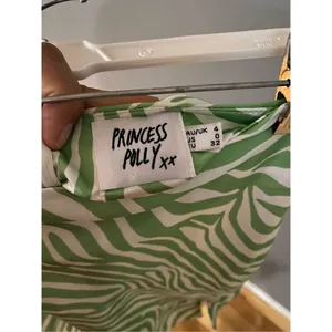 PRINCESS POLLY Clueless Zebra Print Mini Skirt Green and White Size 0 thumbnail 6