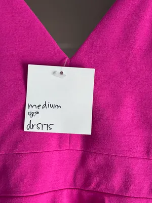 NWT boutique pink dress Size M thumbnail 5
