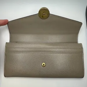 Fendi Vitello Cruise F is Fendi Continental Envelope Wallet Tortora - Preowned thumbnail 3