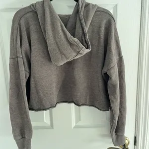 Aerie Cropped zip up from thumbnail 2