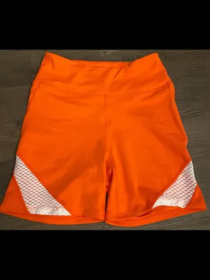 Free People Space Race Bike Shorts High Rise Sweat Wicking Compression. Sz SM thumbnail 4