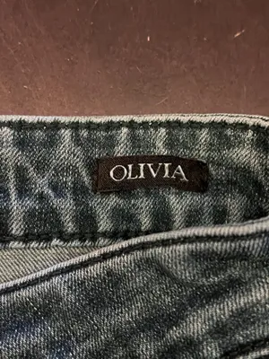 FDJ French Dressing Olivia Bootcut Jeans Womens 2 Medium Wash Pleated Hem Denim thumbnail 9