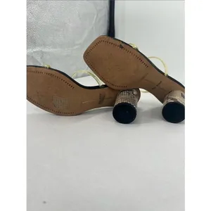 Dolce Vita Clear-Strap Sandals with Snake-Print Block Heel thumbnail 7