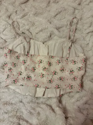 Altar'd State Corset Top Floral thumbnail 4