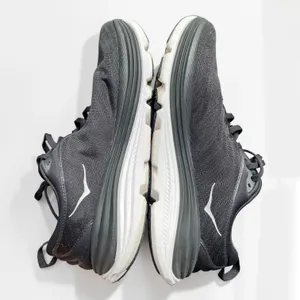 Hoka Gaviota 5 Wide Womens 11D Black White Stability Running Shoes 1134270 BWHT thumbnail 8