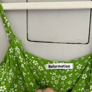 Reformation Crimini Green Floral Midi Dress 0 thumbnail 4