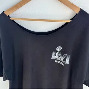 NFL Super Bowl off-the-shoulder T-shirt thumbnail 2