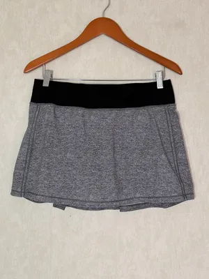 Lululemon Women’s Pace Rival Skirt No Panels 15" in Heather Lux Multi Black 8 thumbnail 4