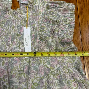 House of Harlow 1960‎ Floral Ruffle Blouse medium thumbnail 6