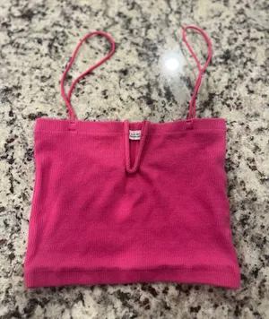 ZARA Pink Crop Top thumbnail 1