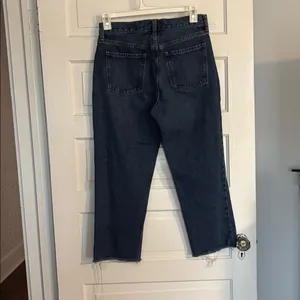 Old Navy High-Rise Slouchy Straight Jeans - Blue thumbnail 3