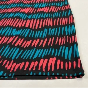 LuLaRoe Julia Abstract Print Body Con Dress‎ thumbnail 2