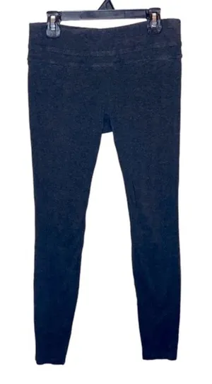 GapFit Black High Rise Leggings Small Stretch Activewear‎ Yoga Workout Pants thumbnail 1