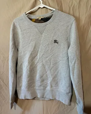 Burberry Brit Sweatshirt Size Men S Women M Knight Logo Sweater thumbnail 1