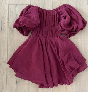 Altar'd State Red dress thumbnail 2