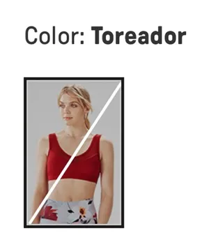 Fabletics Red Sports bra thumbnail 11
