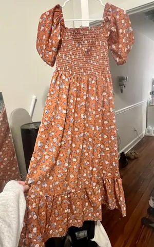 Shein Floral Dress thumbnail 1