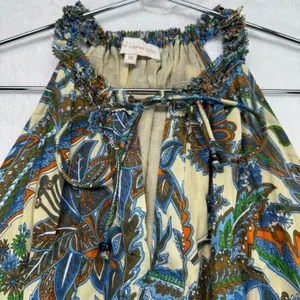 House Of Harlow‎ 1960 Maxi Dress Floral Print Halter Neck Tiered XS thumbnail 7
