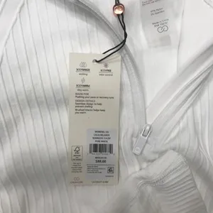 Calia Women's Relaxed Seamless 1/4 Zip Long Sleeve in Pure White size XS NWT thumbnail 5