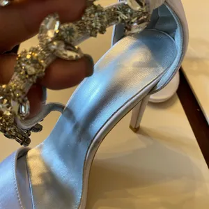 Piendes wedding high heels with stones Size 5.5 thumbnail 10