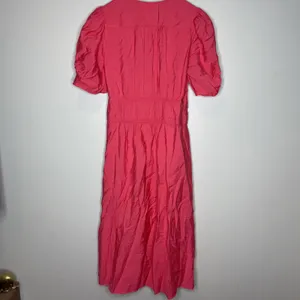Ba&sh‎ Linda Midi Dress in Jelly Pink Sz 0 thumbnail 5