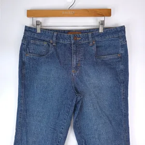Lee Jeans Womens‎ 11/12L (33x33) Blue One True Fit Bootcut High Rise Stretch thumbnail 3