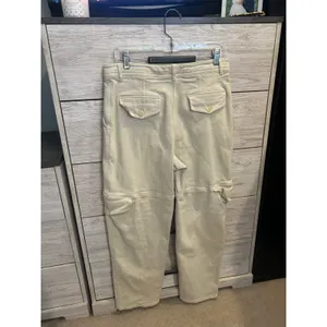 Aritzia Wilfred Free Maeve Tan Cargo Pants Baggy Relaxed Ankle Length 12 thumbnail 8