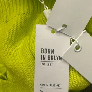 NEW 525 AMERICA Revolve multiwear‎ halter knit Belt dress Yellow XS thumbnail 4