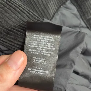 Aritzia TNA Morrison Corduroy Bomber Jacket in Black - Size 2XS thumbnail 6