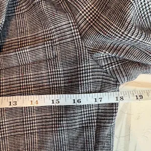 Saylor by Free People Plaid Blazer Women S Glen Check Longline Tailored Jacket thumbnail 11