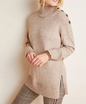 ANTHROPOLOGIE Margarita Tunic Sweater‎ Size Medium thumbnail 1