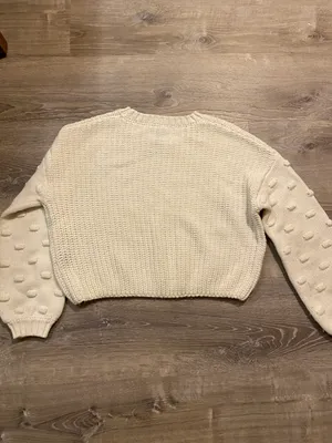 Moon&Madison White Sweater thumbnail 4