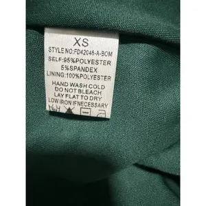 Bohme Tank Style Stretch Mini Dress Green Women's Size‎ X-Small thumbnail 11