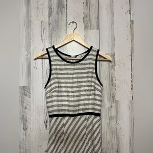 Sugarlips Striped Asymmetrical Bodycon Dress – XS thumbnail 5