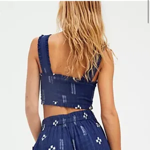 NEW Free People Calliope Crop Top Size Large thumbnail 2