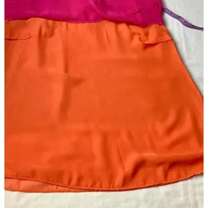 Women’s Myth Sleeveless Semi-Sheer Tank Top Tunic Pink and Orange Size L thumbnail 3