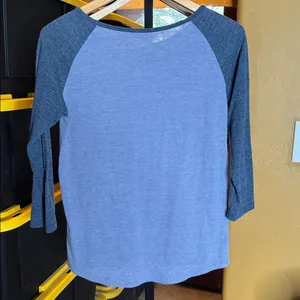 Disney Judy Hopps Clever Bunny Blue Raglan 3/4 Sleeve Tee Zootopia Size Medium thumbnail 6